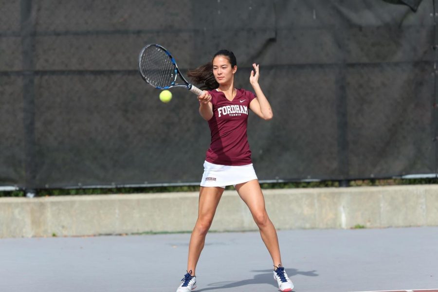 Women’s Tennis stands at 3-6 this season after its second straight loss. (Courtesy of Fordham Athletics)