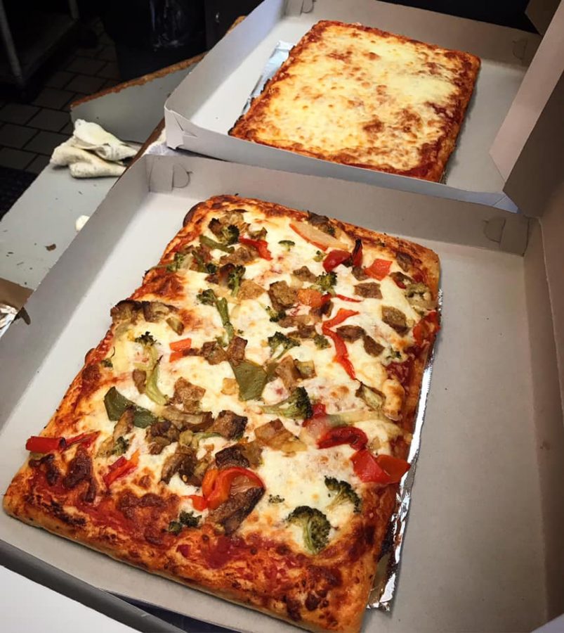 Catanias pizza is a local spot thats no frills and all food, offering a classic New York City pizza shop experience. (Courtesy of Facebook) 