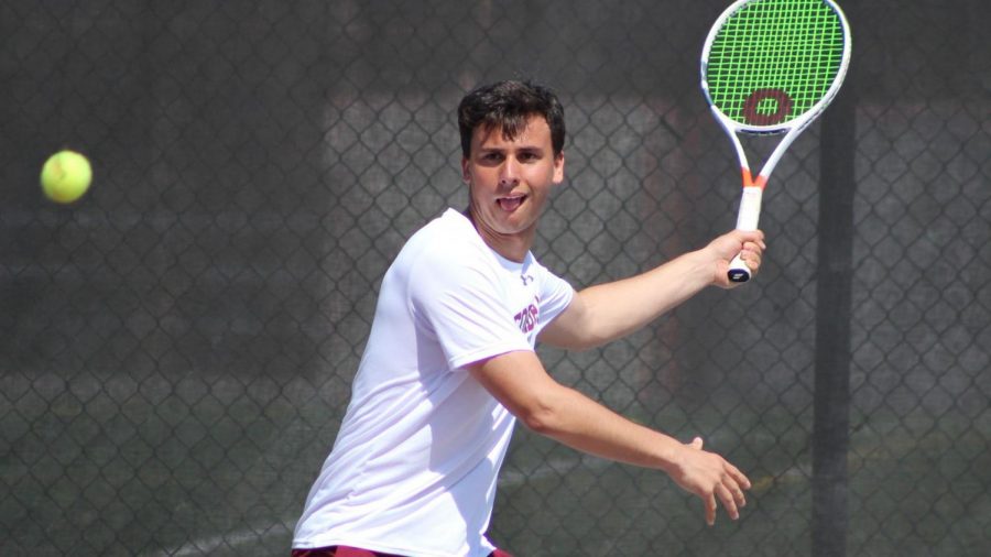 Men’s Tennis enters Thursday’s A-10 Championship as the seventh seed. (Courtesy of Fordham Athletics)