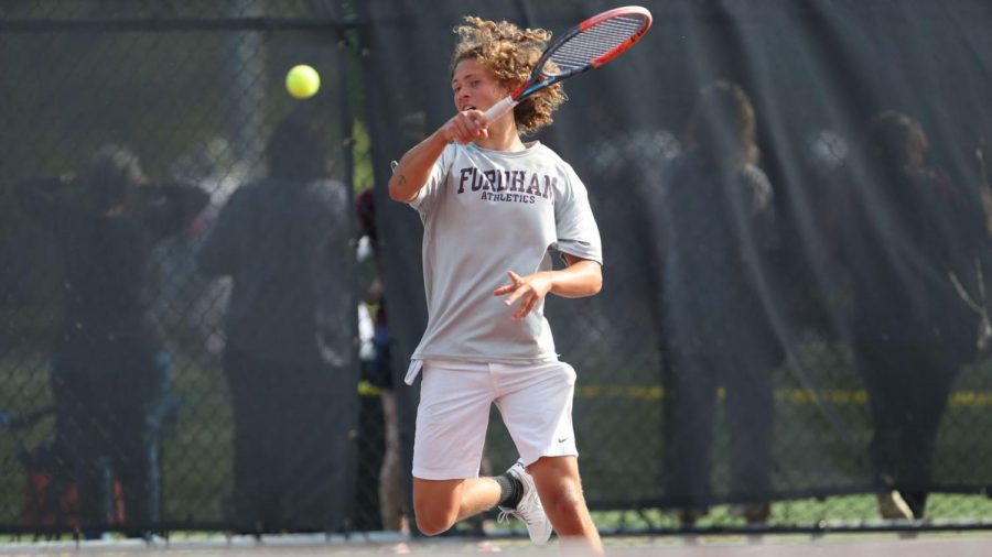 Fordham Men’s Tennis finally found some consistency this past week. (Courtesy of Fordham Athletics)