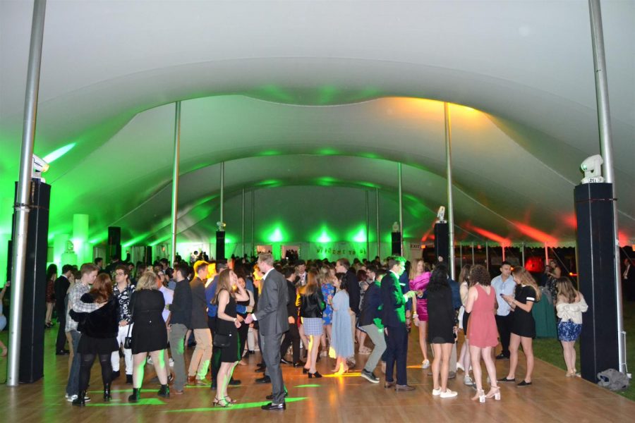 Under the Tent is RHAs annual Spring Weekend dance. This years theme was a night in emerald city. (Photo Courtesy of Robert Ylagan and RHA)