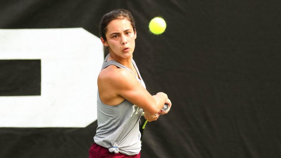 Fordham Women’s Tennis started its season with the Columbia Invitational last weekend. (Courtesy of Fordham Athletics)