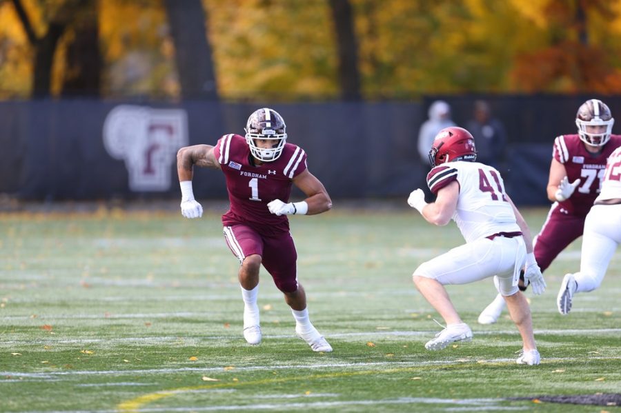 Fordhams Isaiah Searight was one of two Fordham players signed as undrafted free agents on Saturday. (Courtesy of Fordham Athletics)