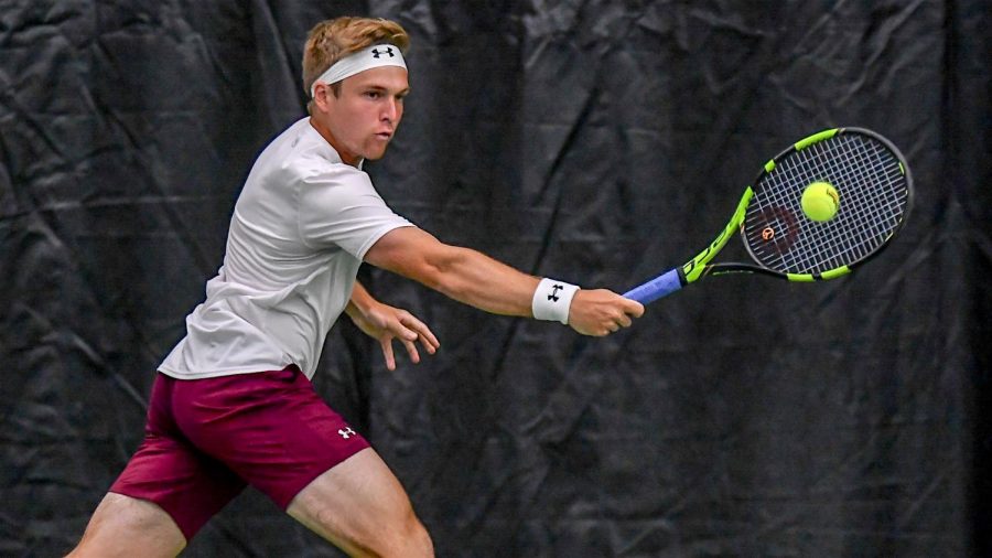 Fordham Men’s Tennis is off and running in the 2019–2020 season. (Courtesy of Fordham Athletics)