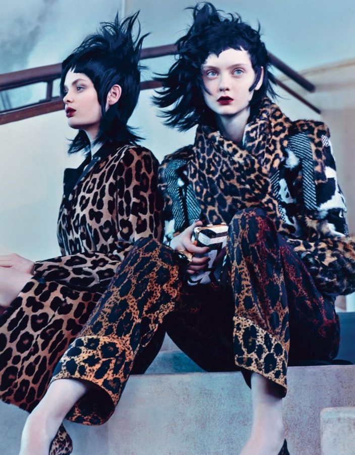 This fall has seen the rise of animal prints among other trends.(Courtesy of Twitter)