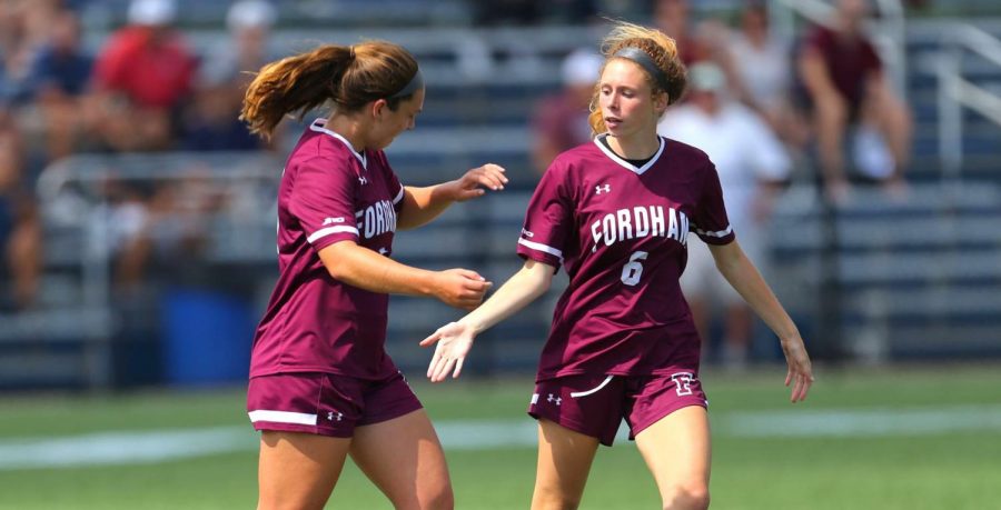 Fordham Women’s Soccer needs to get back on track coming into October. (Courtesy of Fordham Athletics)
