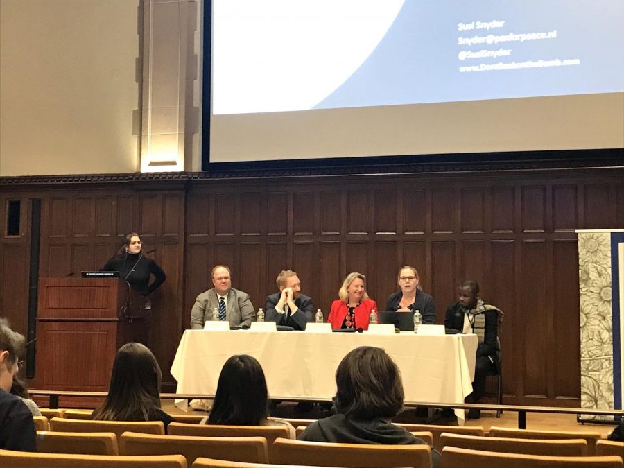 Fordham’s Humanitarian Student Union (HSU) hosted a panel to address the presence of nuclear weapons and what effect they have on peace in the contemporary world.
