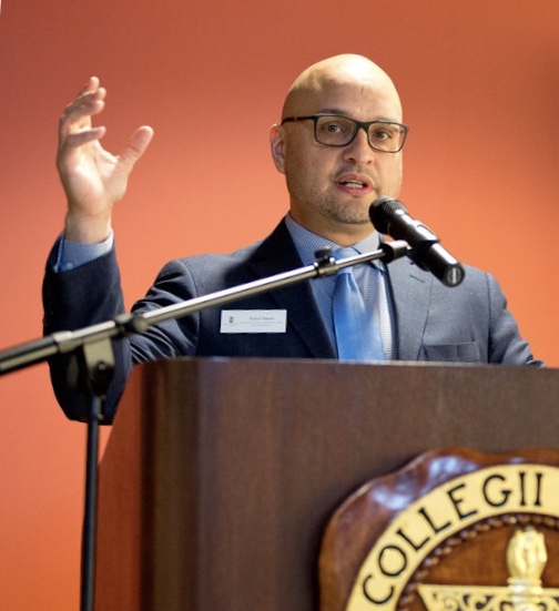 Rafael Zapata became Fordham's Chief Diversity Officer in 2018