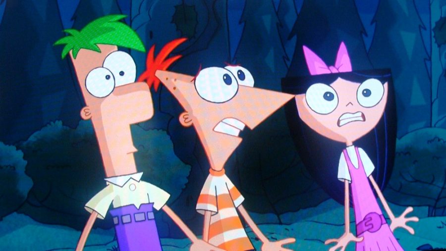 “Phineas and Ferb,”  a popular Disney Channel cartoon has, along with an entertaining plot, a high energy soundtrack. (Courtesy of Flickr) 