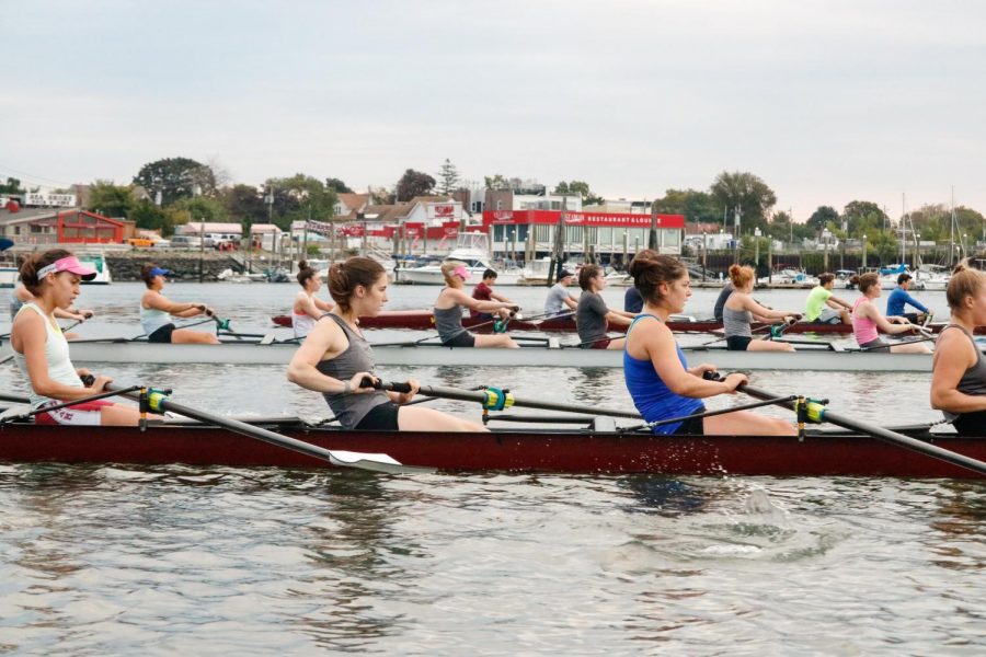 Fordham Rowing wrapped up the 2019 fall season at this weekend’s 1969 Cup. (Julia Comerford/The Fordham Ram)
