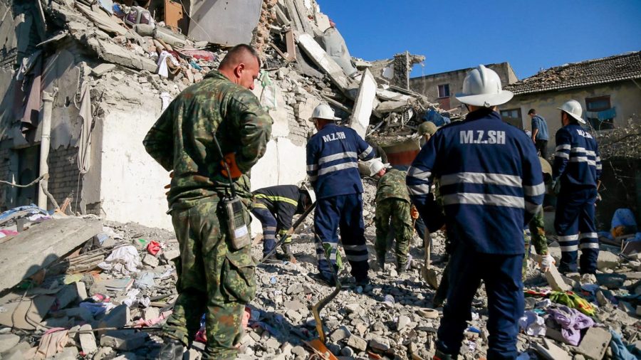 A 6.4 magnitude earthquake destroyed buildings in Albania on Nov. 26. 