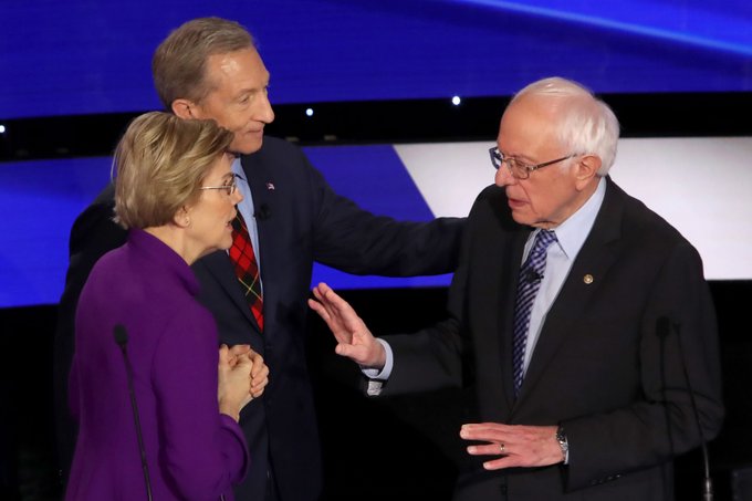 The most recent Democratic Primary debate highlighted the conflict between U.S. Senators Warren and Sanders. (Courtesy of Flicker)