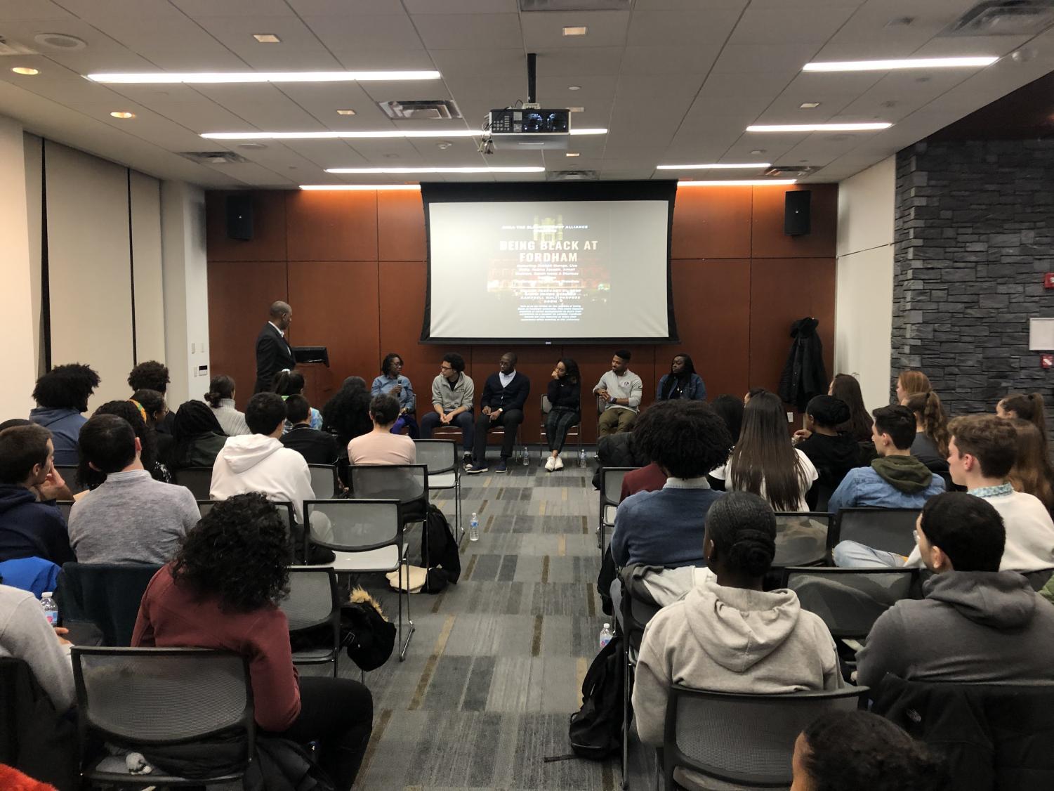 Being Black at Fordham Panel Facilitates Discussion Among