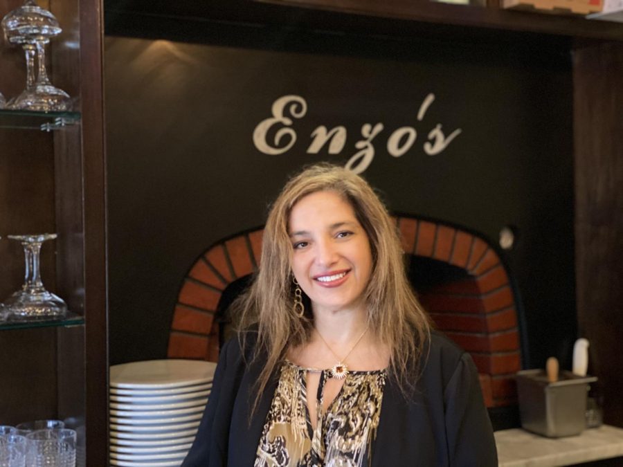 Di Rende took over ownership of Enzos three years ago after the passing of her husband. (Courtesy of the Belmont Business Improvement District)