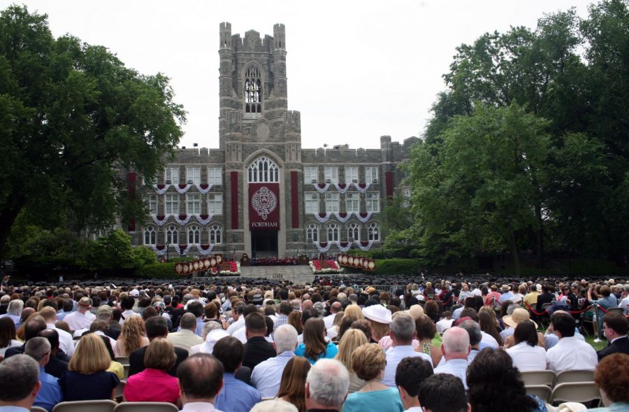 Due to concerns surrounding continued social distancing, Fordham University postponed its graduation ceremony this year. (Courtesy of Flickr)