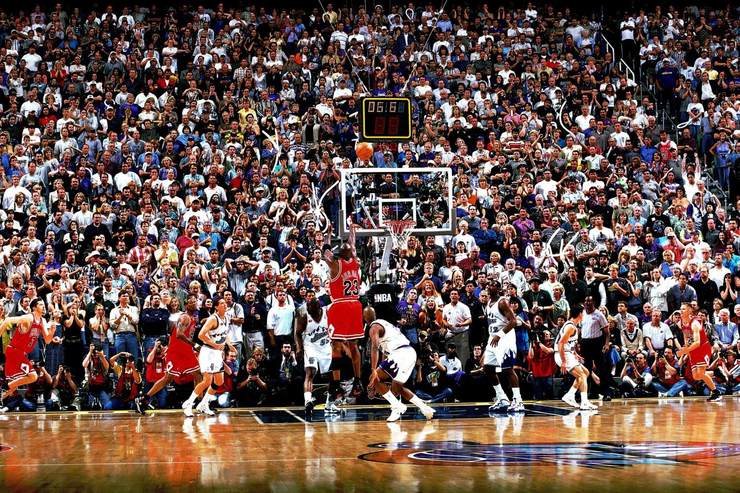 Dennis Rodman 1997 NBA Finals Championship Clinching Game Worn