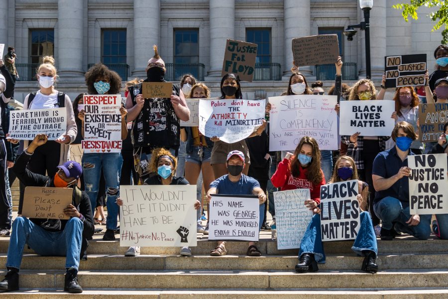 Protests in response to the death of George Floyd have taken place across the United States (Courtesy of Flickr).  