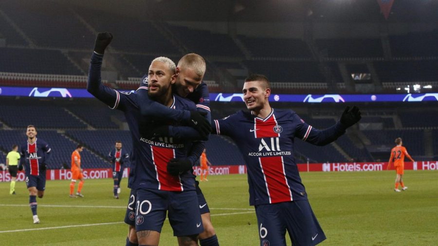PSG+overcame+a+setback+to+win+the+group+and+set+up+an+exciting+match+with+Barcelona+in+the+round+of+16.+%28Courtesy+of+Twitter%29