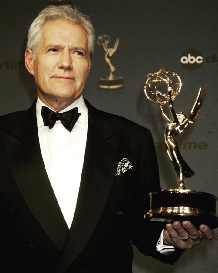 Alex Trebek, a longtime Fordham donor and recipient of the Fordham Founders Award, died in 2020 following his battle with pancreatic cancer. (Courtesy of Twitter)