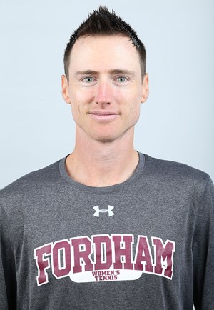 Interim head coach Peter Banas (above) is looking to led the Rams to A-10 success with the truncated roster and difficult circumstances provided to him. (courtesy of Fordham Athletics)