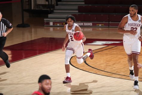 Jalen Cobb (above) reflects on the perseverance his team showed this season. (Courtesy of Fordham Athletics)