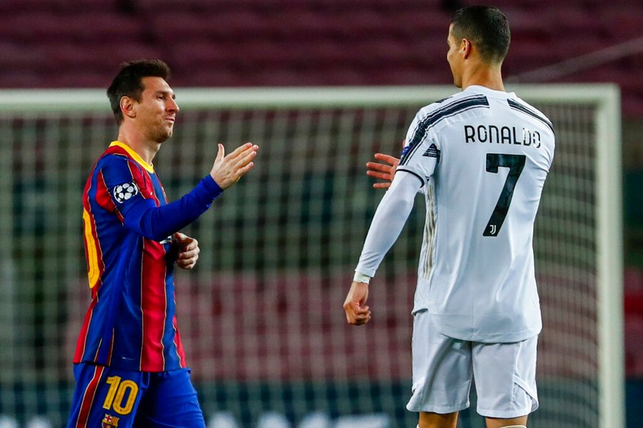 Lionel Messi (left) and Cristiano Ronaldo (right) have dominated for the past 15 years, but we may be seeing the beginning of the end for these two soccer legends. (Courtesy of Twitter)