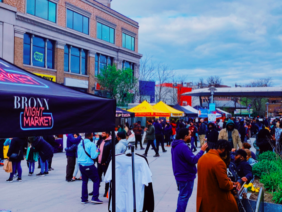 The Bronx Night Market food festival will run every Saturday until November. (Courtesy of Taylor Mascetta/The Fordham Ram)