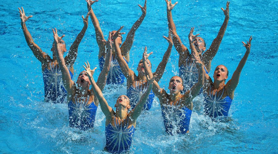 Synchronised swimming