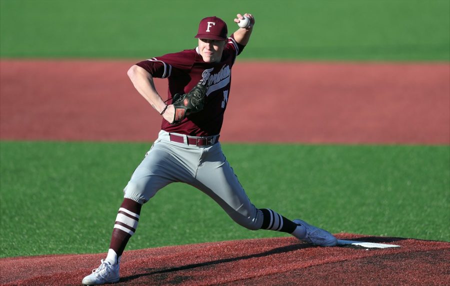 Mikulskis+scoreless+gem+earned+him+his+fourth+win+of+the+season+and+A-10+Pitcher+of+the+Week+honors.+%28Courtesy+of+Fordham+Athletics%29