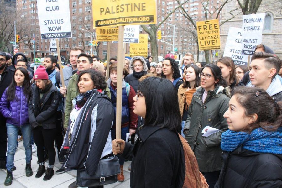 The letter campaign calls upon students and the supporters of Fordham SJP to digitally organize and make demands. 