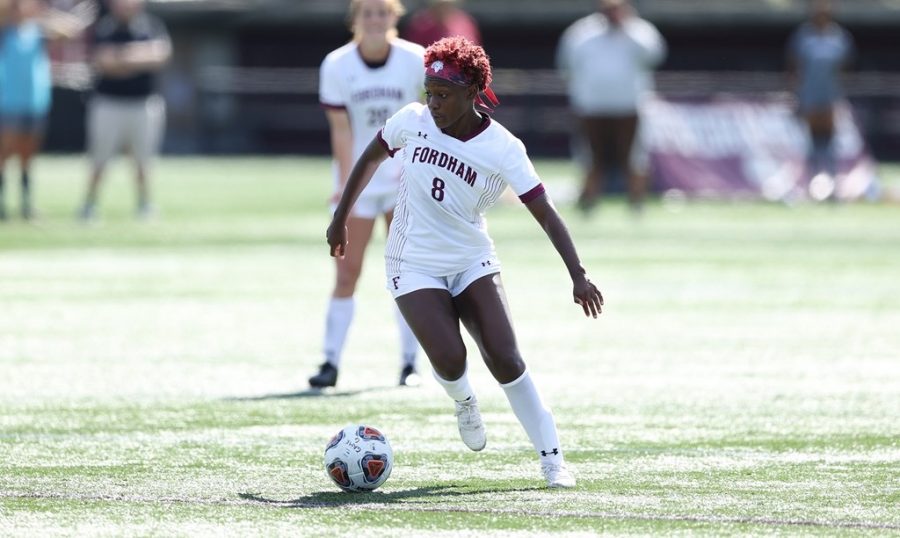 Womens Soccer struggled in the start of conference play this past week. (Courtesy of Fordham Athletics)