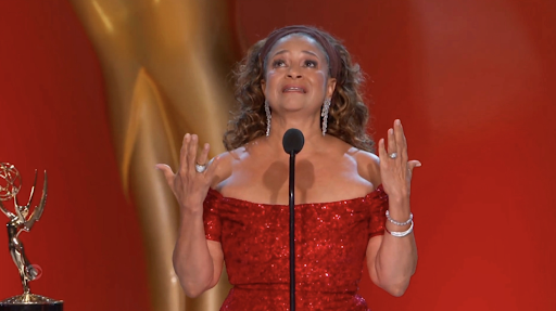 Debbie Allen was presented with the Governors Award at the 73rd Emmy Awards on Sept. 19. (Courtesy of Twitter)