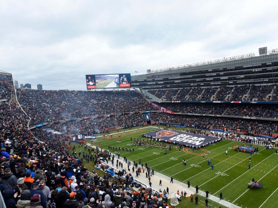 The Chicago Bears might leave Soldier Field after purchasing the Arlington International Racecourse property. (Courtesy of Twitter)