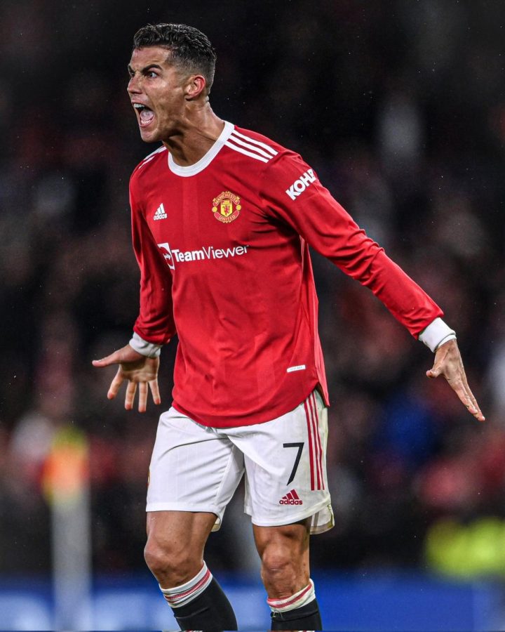 Cristiano+Ronaldo+scored+the+game+winner+for+Manchester+United+against+Villareal+in+the+second+matchday+of+the+Champions+League.+%28Courtesy+of+Twitter%29