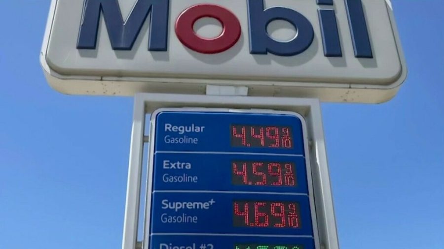 Gas prices are reaching all-time highs nationwide, with some drivers cashing out five dollars per gallon. (Courtesy of Twitter)