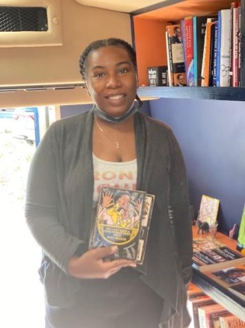 Latanya DeVaughn opened a mobile bookstore to cater to underserved Bronx residents. (Courtesy of Bronx Bound Books)