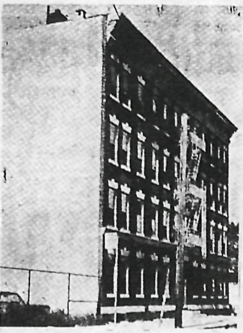 Photograph of the original Bensalem College building on E. 191st Street. (Courtesy of the Fordham Library) 