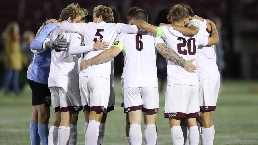 Mens+Soccer+outscored+their+opponents+7%E2%80%932+on+en+route+to+sweeping+their+latest+homestand.+%28Courtesy+of+Fordham+Athletics%29