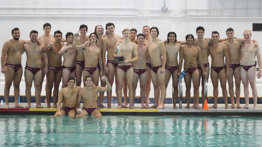 The nationally ranked Water Polo faces Iona in the annual Judge Cup. (Courtesy of Fordham Athletics)