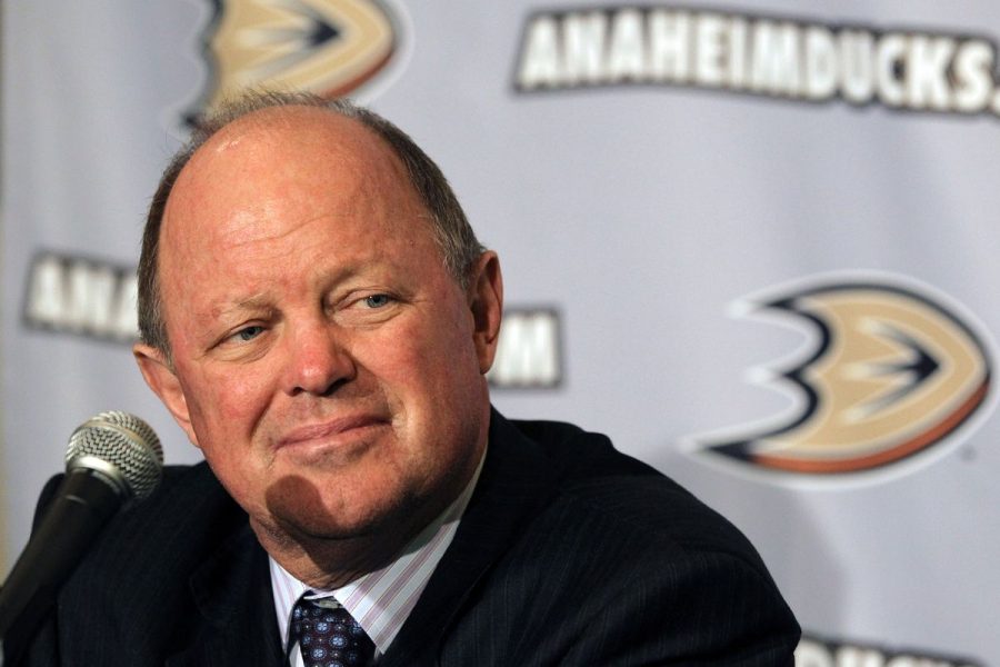 Bob Murray was recently fired from his position as general manager of the Anaheim Ducks. (Courtesy of Twitter)