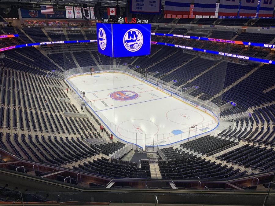 UBS Arena is being widely-called one of the countrys best sports venues following its debut. (Chris Hennessy/The Fordham Ram)