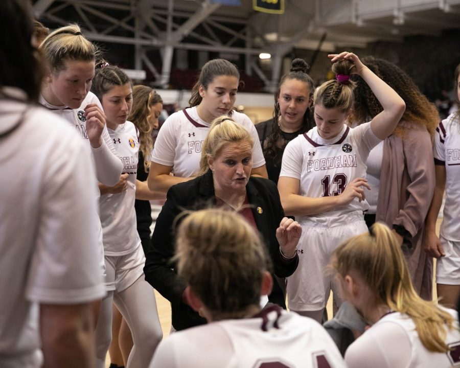 Coach Gaitley and Fordham Womens Basketballs approach is something that other athletes, or anyone, can apply to their own teams or lives. (Courtesy of Fordham Athletics)