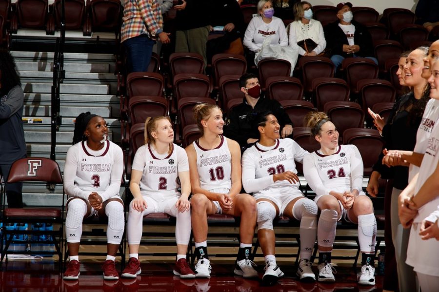 Womens Basketball overpowered Seton Hall in their first road contest of a challenging non-conference schedule. (Courtesy of Fordham Athletics)
