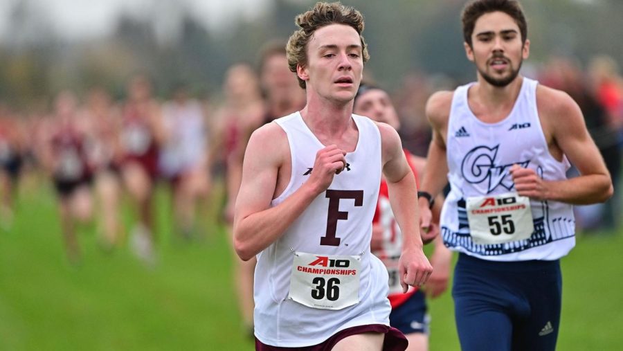 Both the men and womens cross country teams continued their season at the A-10 championships (courtesy of Fordham Athletics).