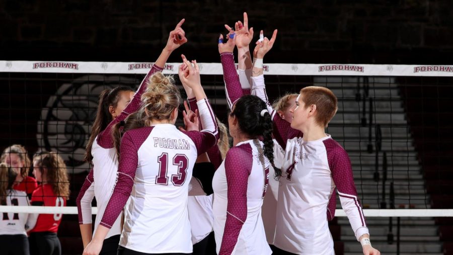 Volleyball must come together as a team through adversity to extend beyond its regular season. (Courtesy of Fordham Athletics)