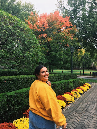 Alessandra Carino, FCRH ‘23, is a big part of campus life at Fordham. (courtesy of Herzlich)