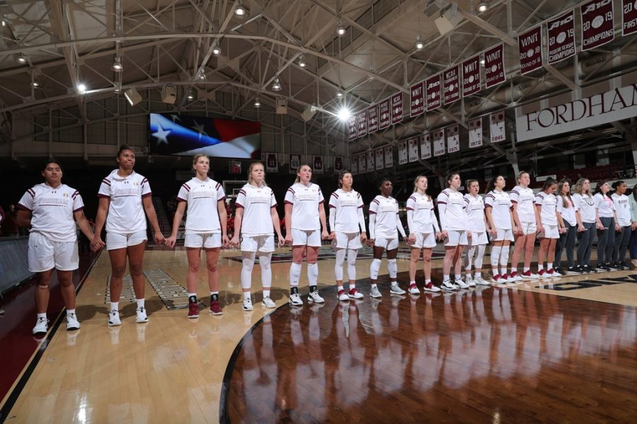 The+womens+basketball+teams+win+streak+has+been+forced+to+stay+at+four+games+since+mid-December.+%28Courtesy+of+Fordham+Athletics%29