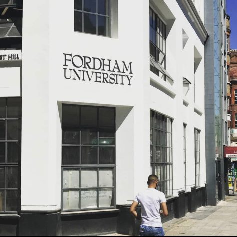 The Fordham London Centre campus in daytime (courtesy of Instagram). 