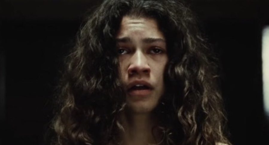 Euphoria%E2%80%99s+main+character%2C+Rue+Bennett+%28Zendaya%29%2C+continues+to+struggle+with+drug+addiction+in+season+two.+%28Courtesy+of+Twitter%29