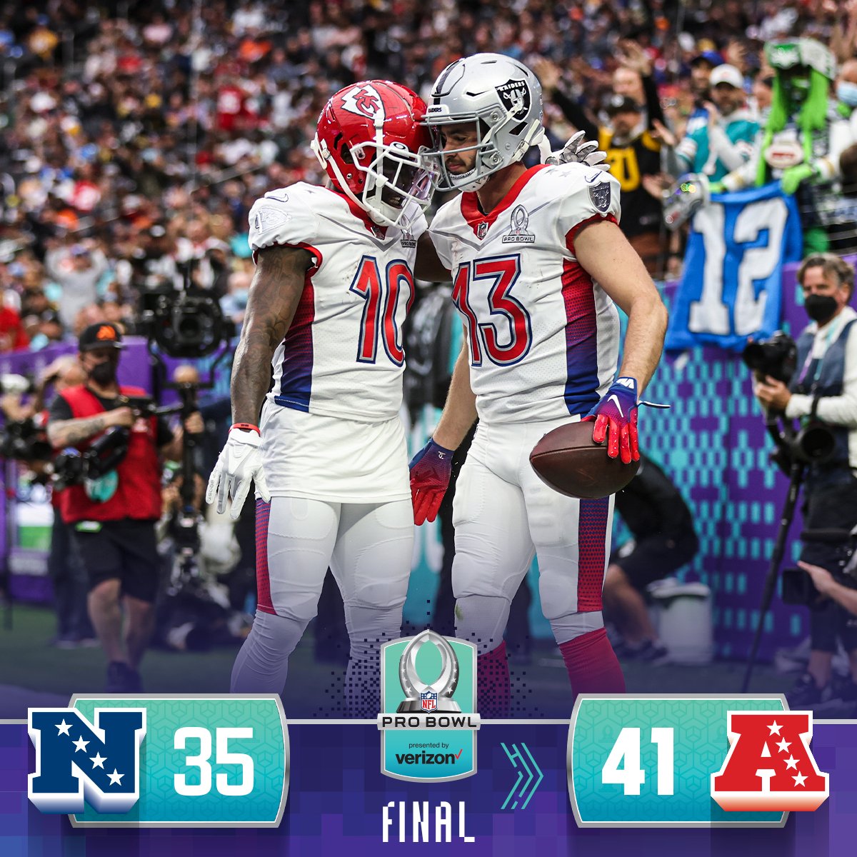 Mac Jones helps send AFC to 41-35 win in Pro Bowl's return